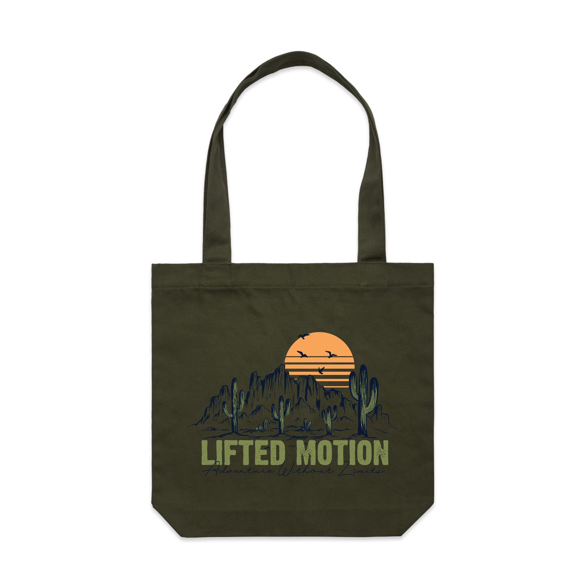 Lifted Motion Tote