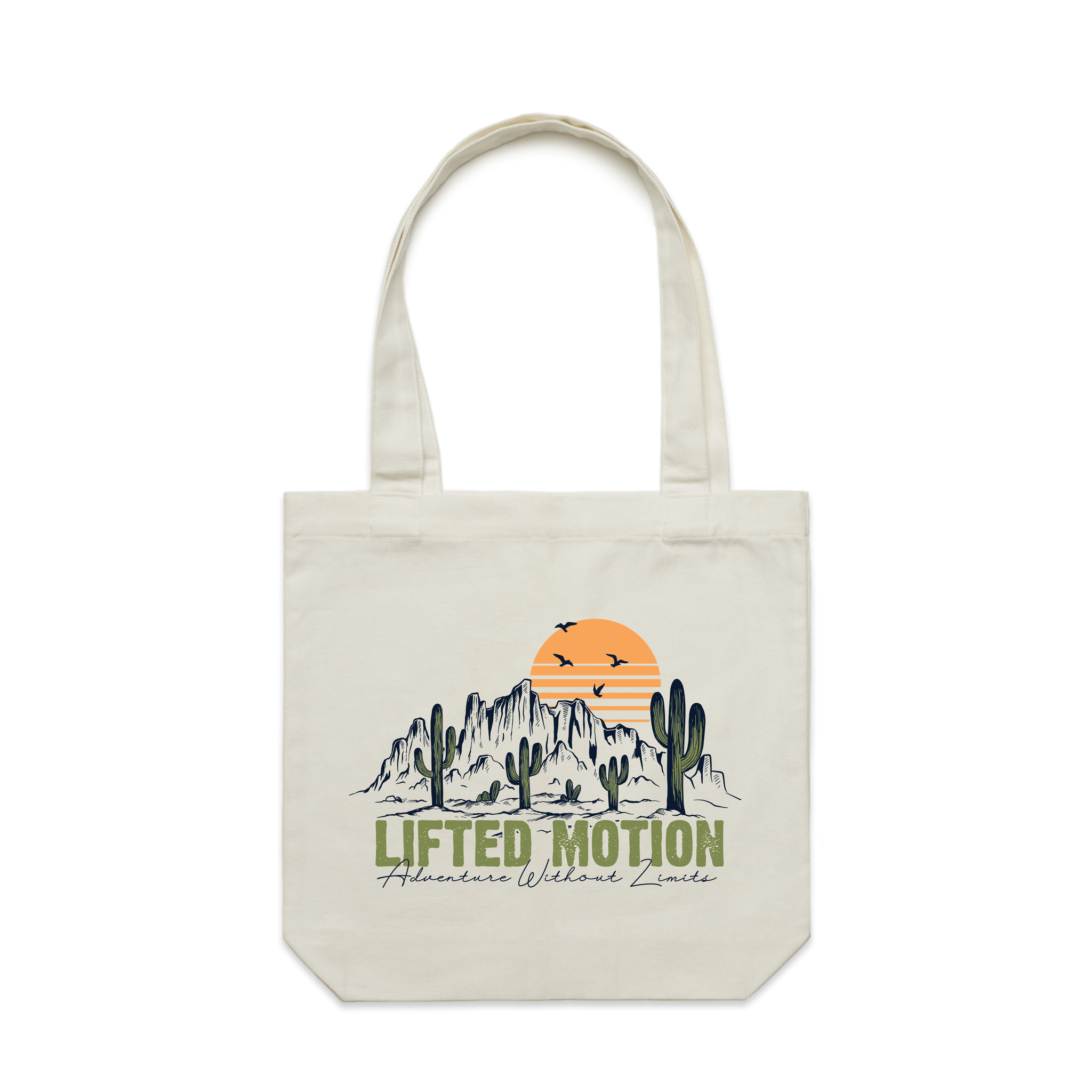 Lifted Motion Tote